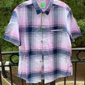NWOT Hugo Boss short sleeve size L Regular Fit
